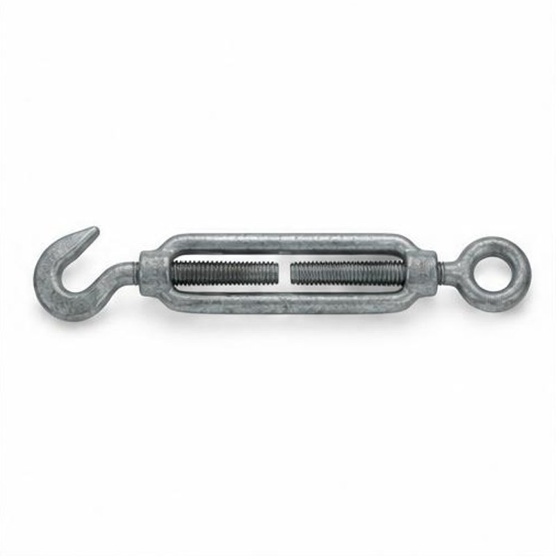 Galvanised Turnbuckle (Hook To Eye)